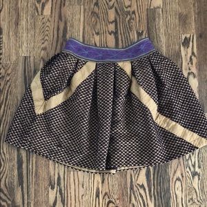 Anthropologie skirt. Pankaj and Nidhi.